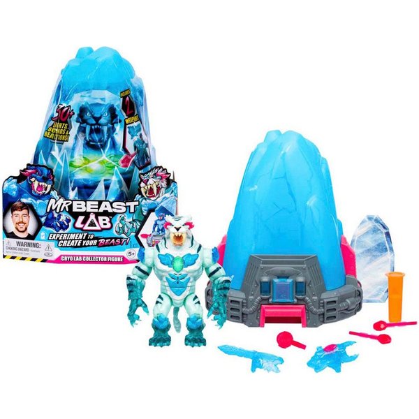 Moose Spielfigur MrBeast Lab Cryo Lab, mit Soundeffekt