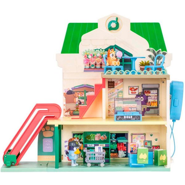 Moose Spielwelt Bluey: Let's Play Chef Supermarkt, mit Soundeffekten