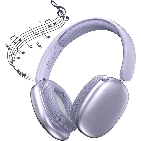 MOPUEA Bluetooth Over-Ear-Kopfhörer kabello Faltbare HiFi Stereo ENC Mikrofon Over-Ear-Kopfhörer (Spatial Audio ENC Mikrofon TF Karte faltbar leicht 170g)