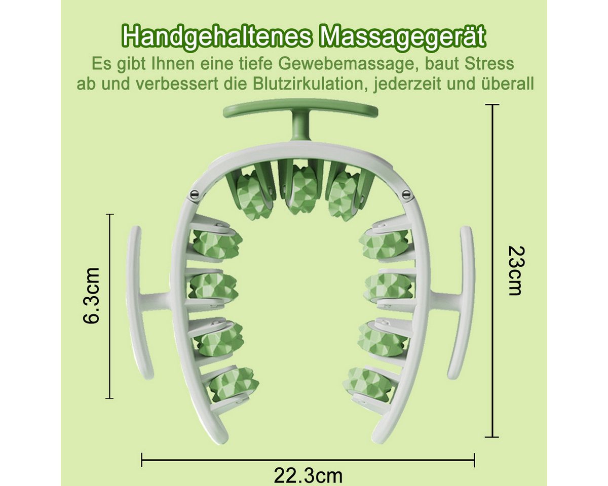MOPUEA Massagegerät Massagegerät Beinmassagegerät Multifunktionales Verstellbar Abnehmbar – Bild 5 von 5