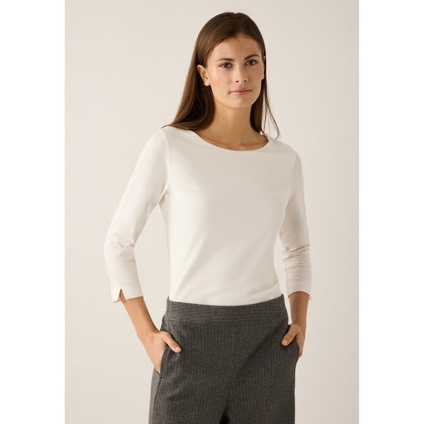 MORE&MORE 3/4-Arm-Shirt gerades Basic-3/4 Arm-Shirt