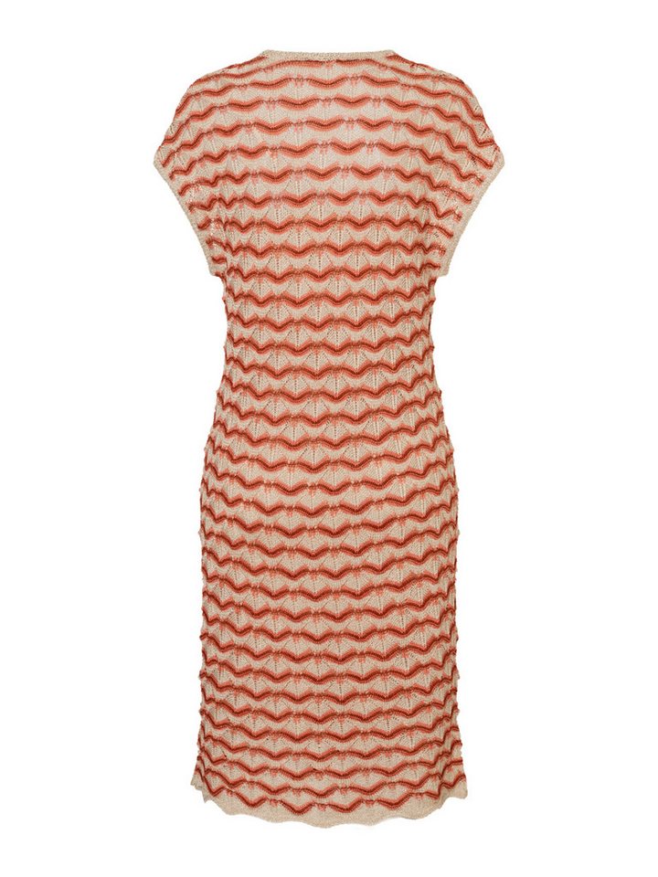 MORE&MORE A-Linien-Kleid feines, Ajour-Strickkleid, Wellenoptik – Bild 2 von 4