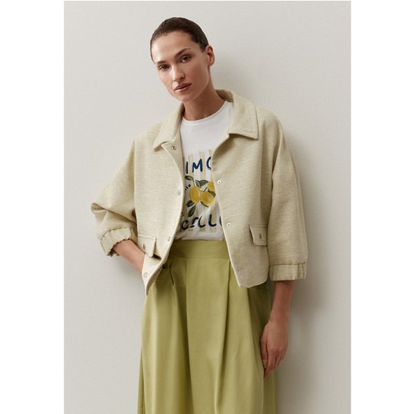 MORE&MORE Blouson leichter, melierter 3/4 Arm-Blouson