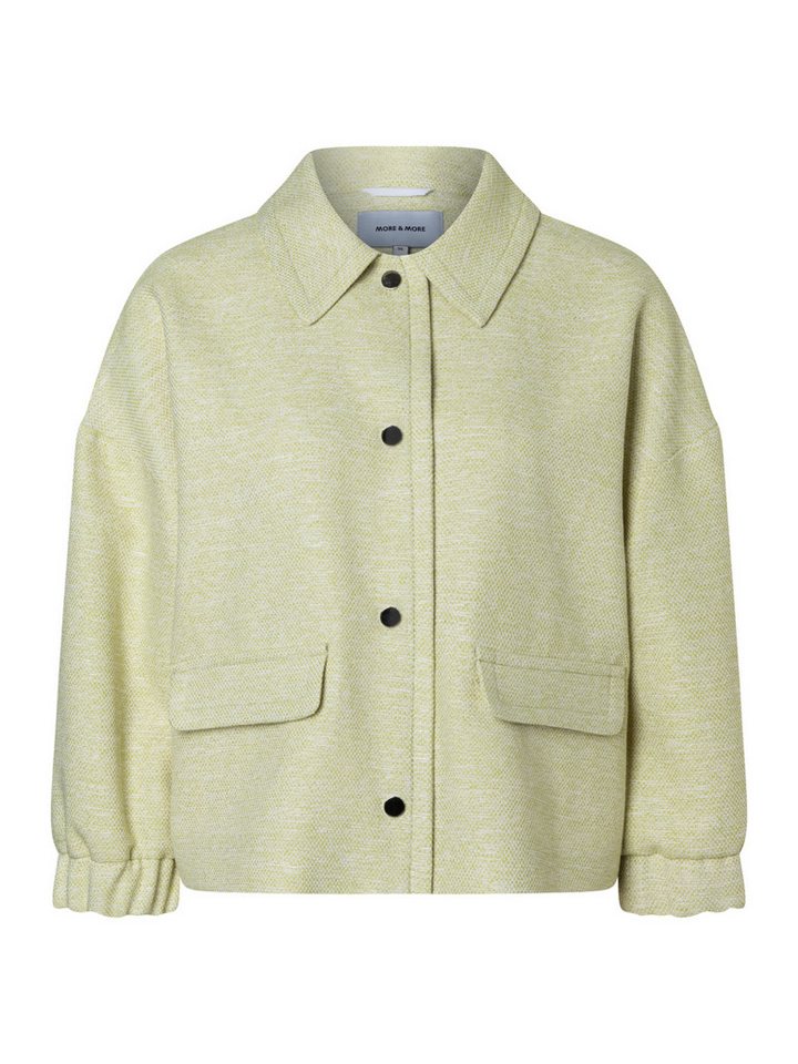 MORE&MORE Blouson leichter, melierter 3/4 Arm-Blouson – Bild 4 von 5