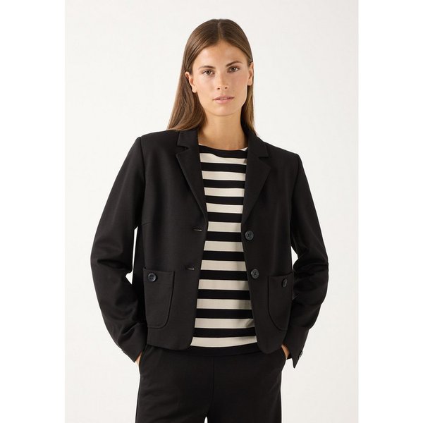MORE&MORE Jerseyblazer kurzer, kastiger Jerseyblazer