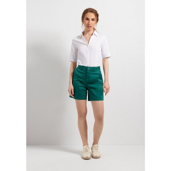 MORE&MORE Kurzarmbluse klassische 1/2 Arm Baumwollstretchbluse