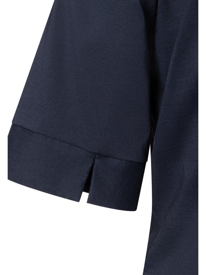 MORE&MORE Kurzarmbluse klassische, taillierte Basic-Bluse – Bild 3 von 4