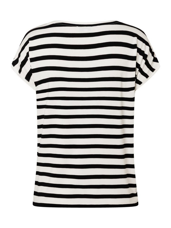 MORE&MORE Kurzarmshirt bequemes, softes Kurzarmshirt, gestreift – Bild 4 von 5