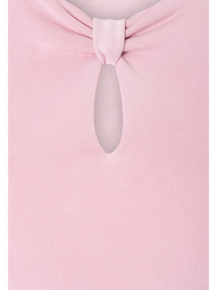 MORE&MORE Kurzarmshirt softes Halbarmshirt, Knot-Detail – Bild 3 von 3
