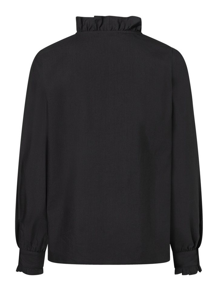 MORE&MORE Langarmbluse feminine, süße Rüschenbluse – Bild 5 von 5