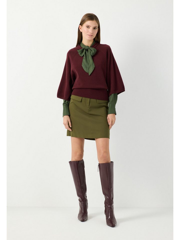 MORE&MORE Rundhalspullover Boxy Pullover mit weiten 3/4 Ärmeln – Bild 2 von 5
