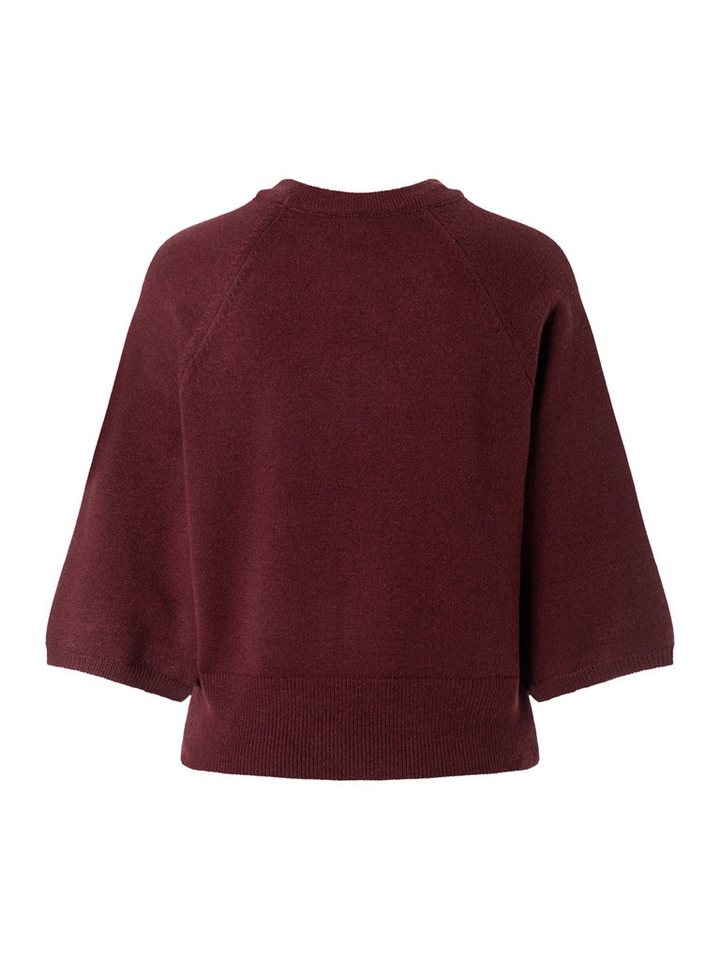 MORE&MORE Rundhalspullover Boxy Pullover mit weiten 3/4 Ärmeln – Bild 4 von 5