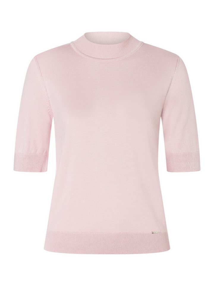 MORE&MORE Rundhalspullover zeitloser, femininer Halbarmpullover – Bild 5 von 5