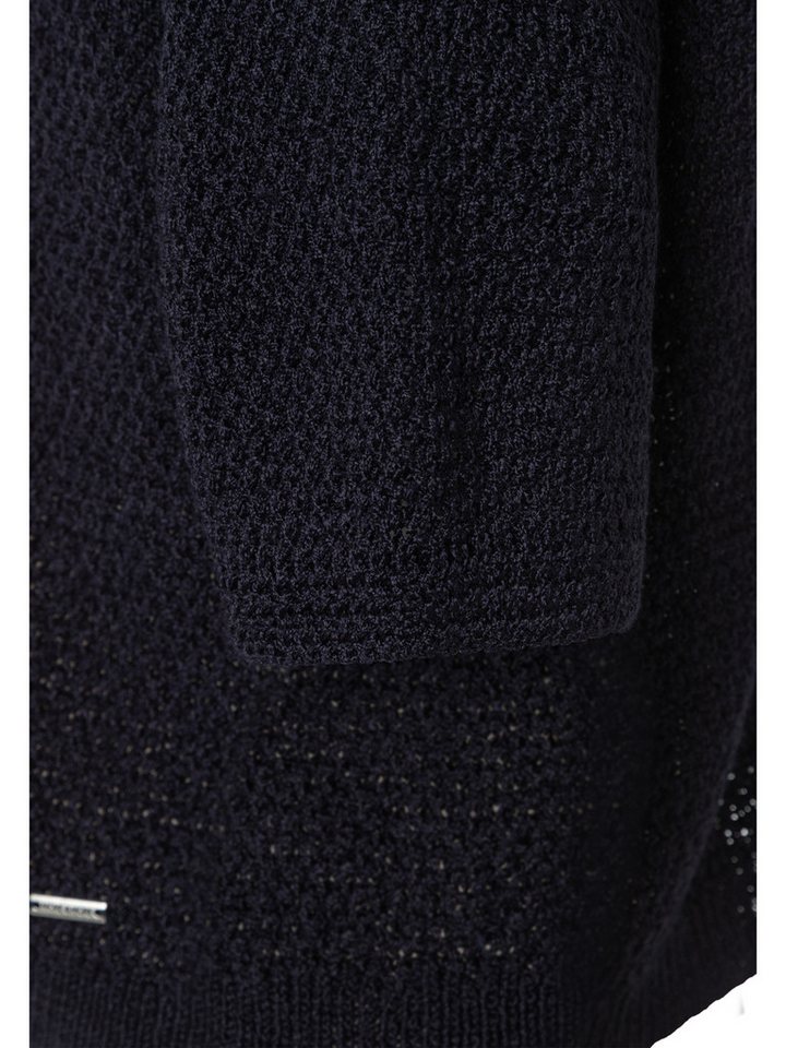 MORE&MORE Strickjacke kurze, shiny Struktur-Strickjacke – Bild 5 von 5