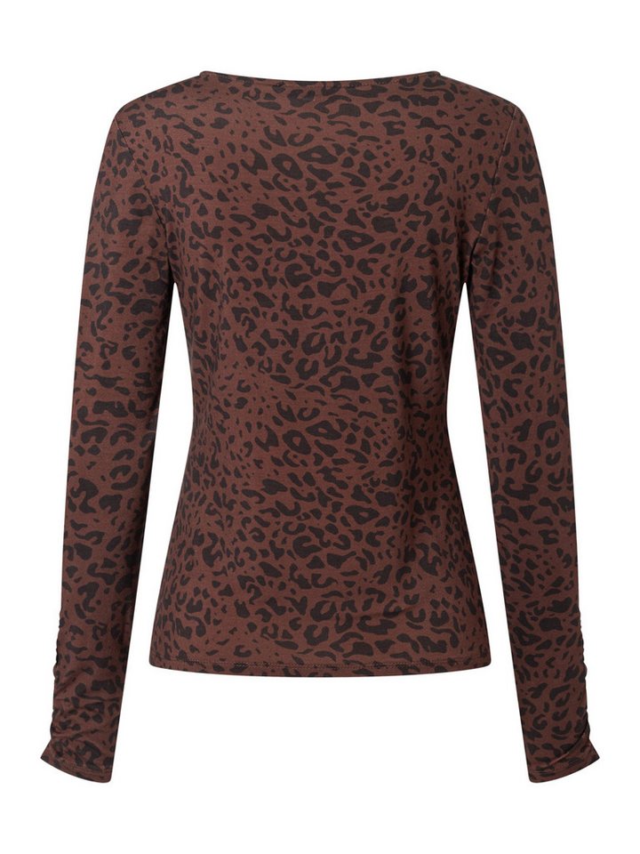 MORE&MORE T-Shirt stylishes, schmales Leoshirt – Bild 2 von 3