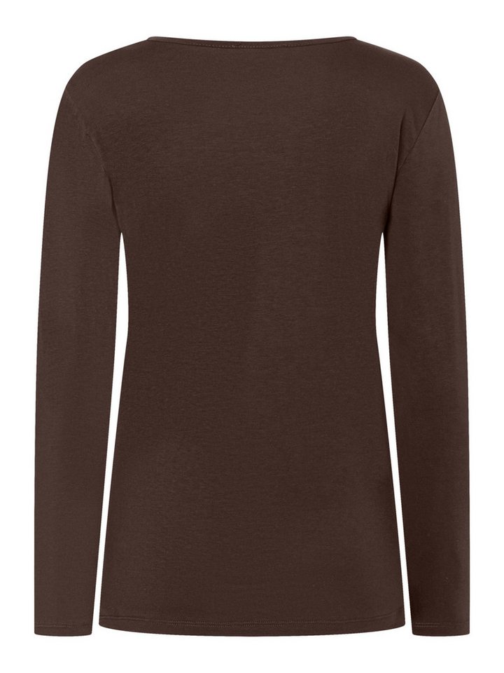 MORE&MORE T-Shirt zeitloses Basic-Langarmshirt – Bild 2 von 3