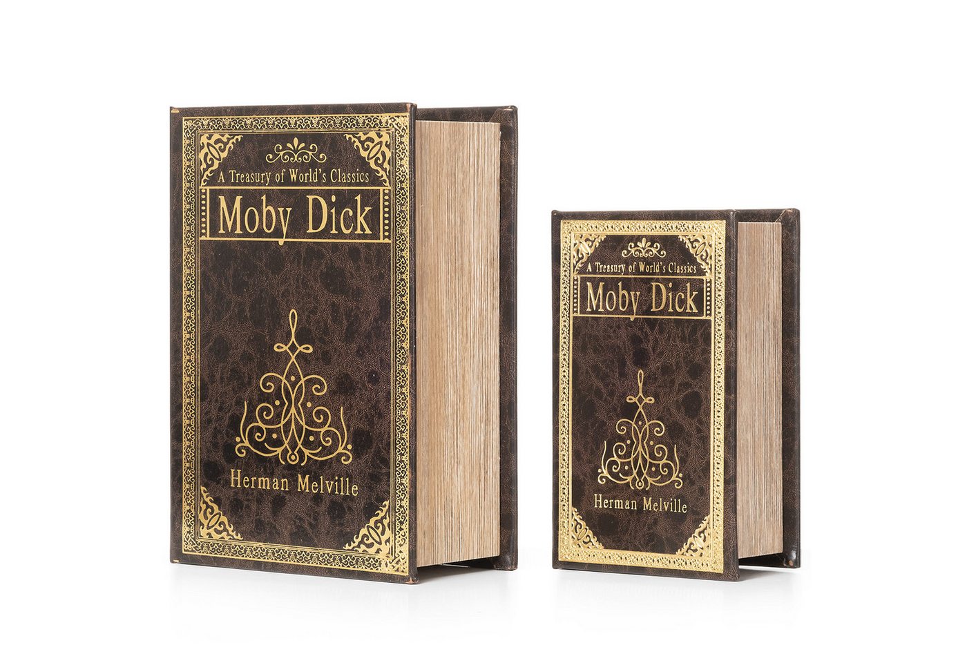Moritz Etui Buchattrappe Moby Dick Wal verziert – Bild 4 von 5