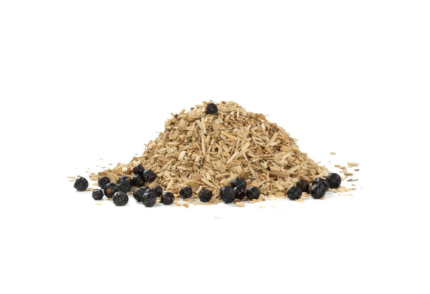 Moritz Räucherbox 5kg Räucherspäne Buche mit Wacholder fein 0,75 -2 mm zum smoken, räuchern/kalträuchern von Fleisch, Fisch, Gemüse geeignet – Bild 4 von 5