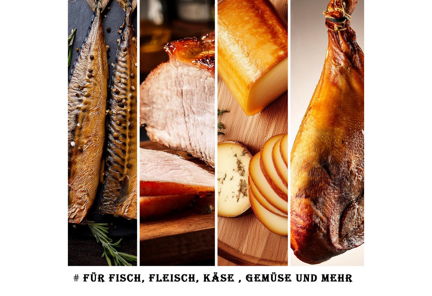 Moritz Räucherbox Räucherlauge 4er Set (Aal, Forelle, Paprika, Kräuter der Provence) Salzmischung Nitrit Salz NPS Salz zum Pökeln – Bild 3 von 5