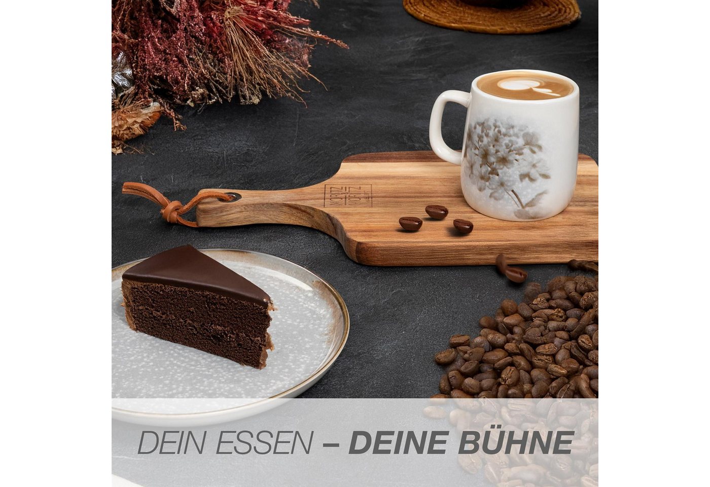 Moritz & Moritz Tasse BLOSSOM Kaffeebecher, 6er, 6-tlg., Porzellan, Hochwertiges Porzellan, Spülmaschinengeeignet – Bild 5 von 5