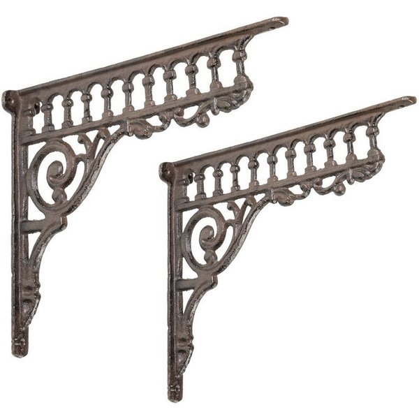 Moritz Wandregalhalter 2er Set Regalwinkel 23 x 28 cm Regalträger, Regalträger Regalwinkel Regalhalterung Wandregal Regal Kommode