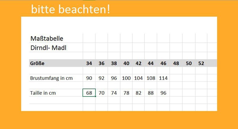 Moschen-Bayern Dirndl Mini-Dirndl kurz Damen - Dirndl Mini Pink Trachtenkleid Oktoberfest Wiesn-Dirndl 60 cm (Dirndl mit Schürze (ohne Bluse) kurz, kariert, Min – Bild 2 von 2