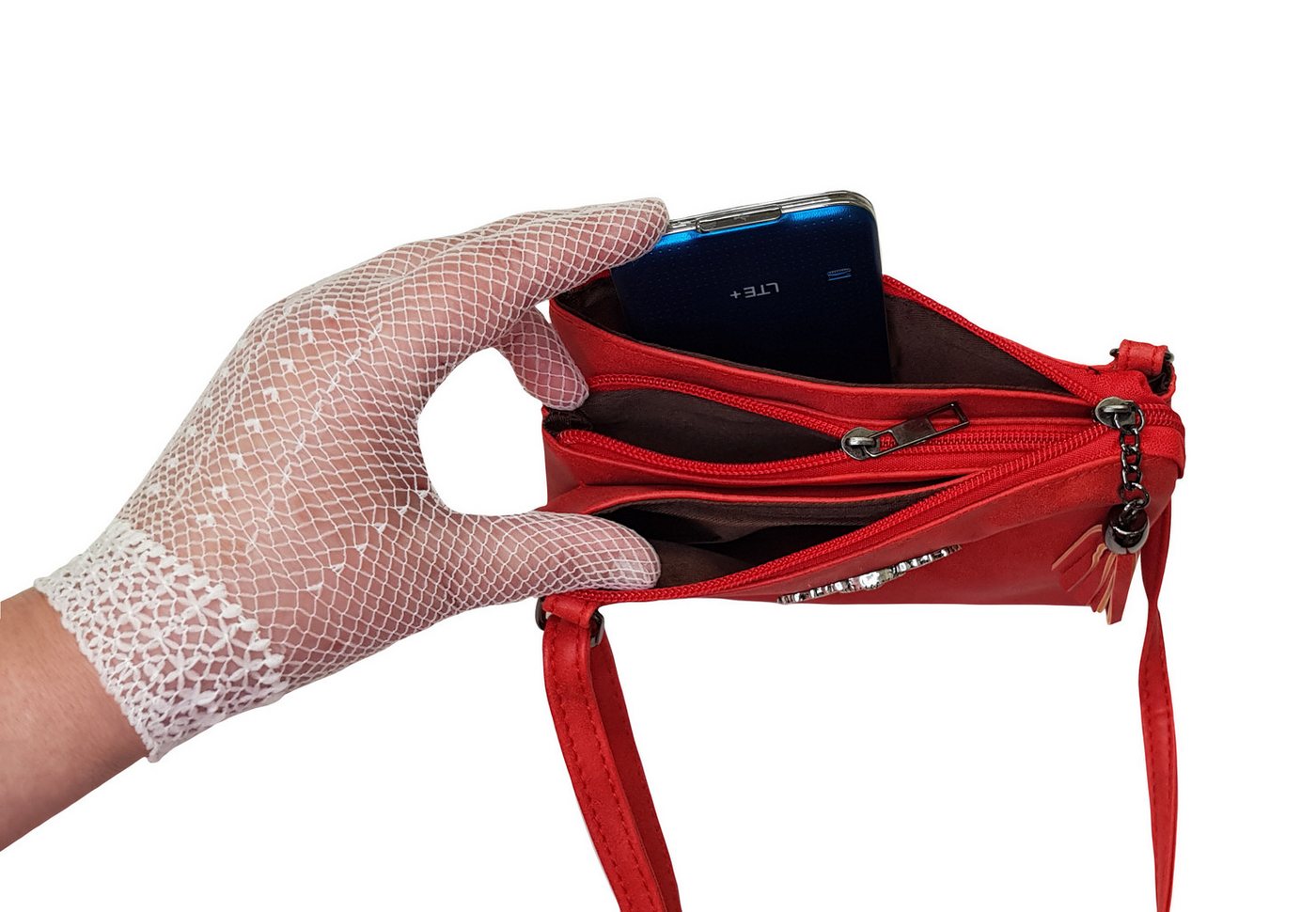 Moschen-Bayern Trachtentasche Trachtentasche Dirndltasche Damentasche Handtasche Umhängetasche – Bild 4 von 5