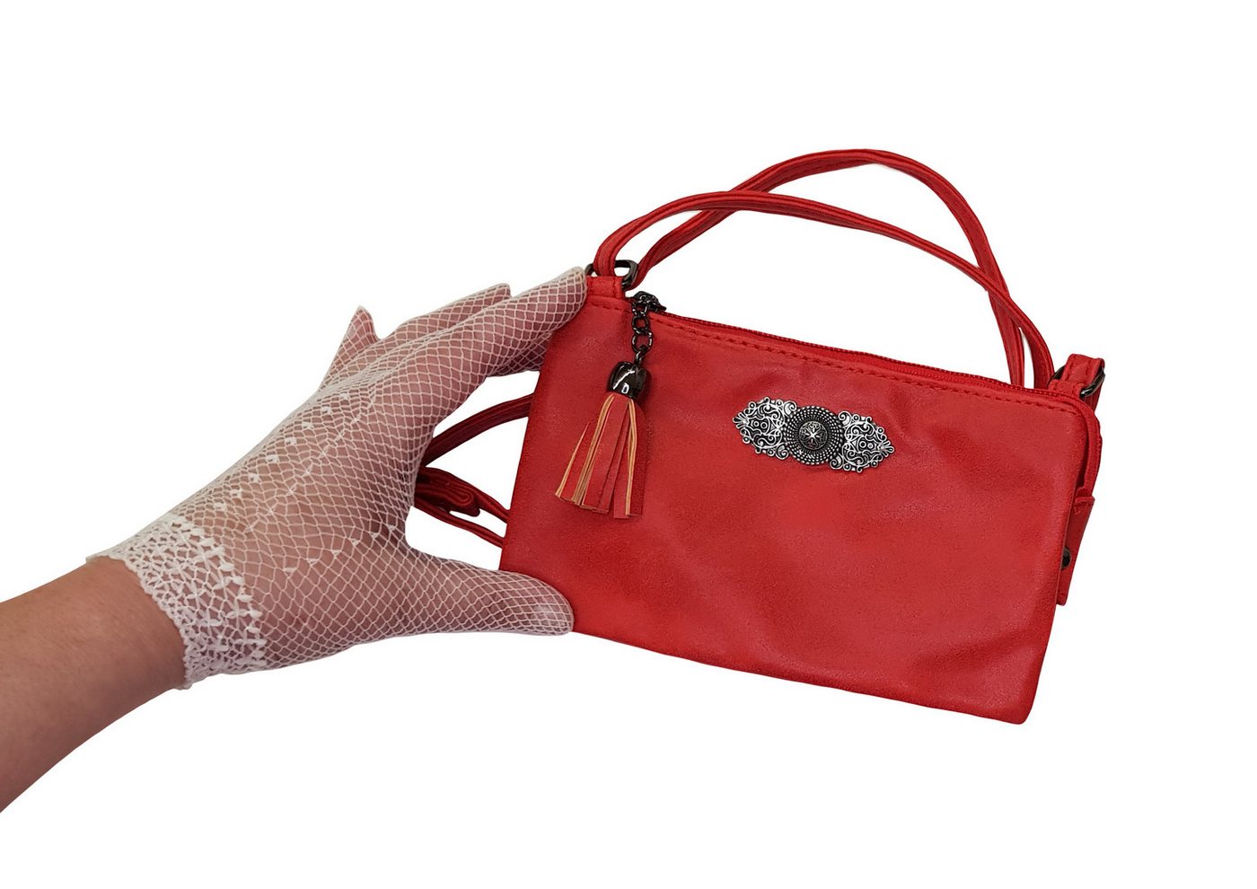 Moschen-Bayern Trachtentasche Trachtentasche Dirndltasche Damentasche Handtasche Umhängetasche – Bild 3 von 5