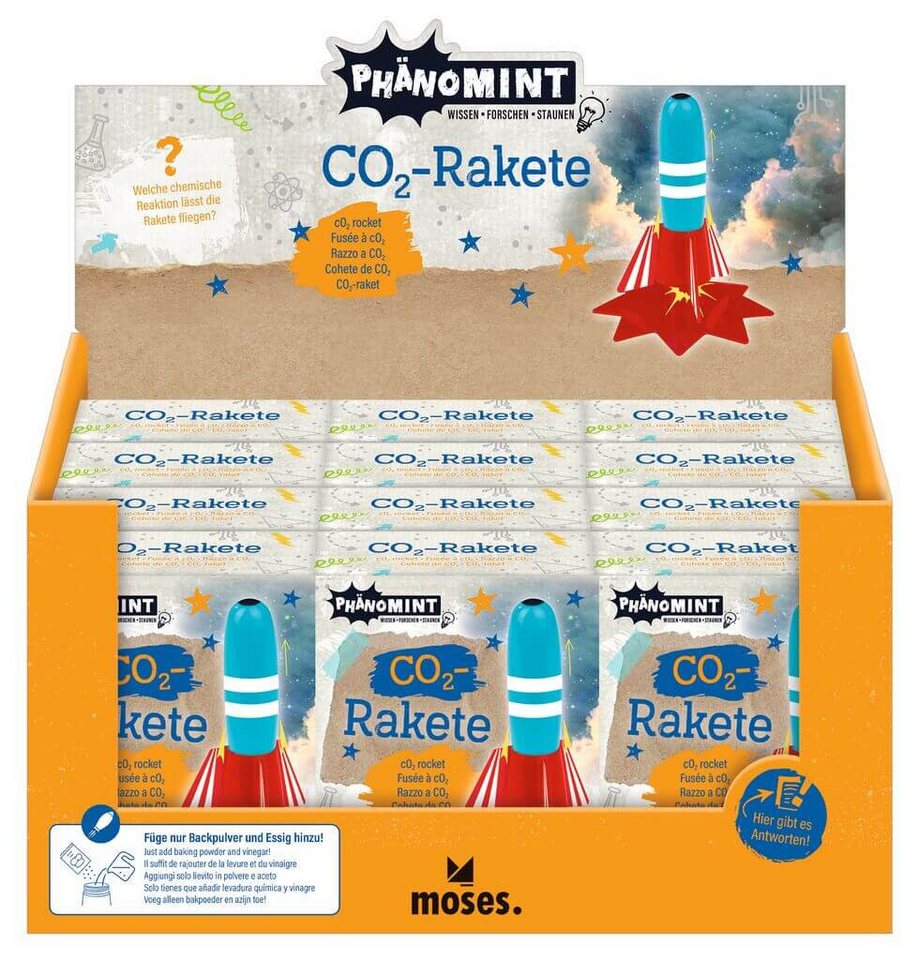moses Papierserviette PhänoMINT CO2-Rakete – Bild 5 von 5
