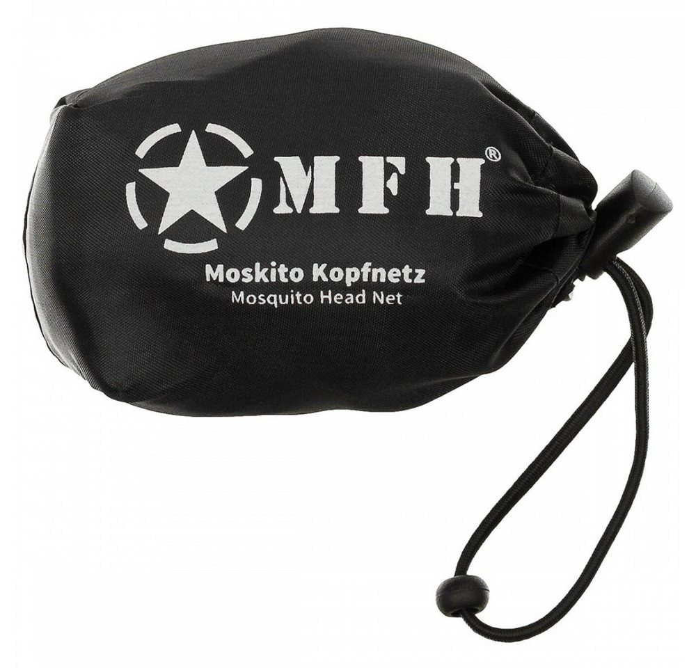 MFH Moskitonetz MFH Moskito Kopfnetz, oliv, kompakt und tragbar. (Kopfnetz) – Bild 2 von 2