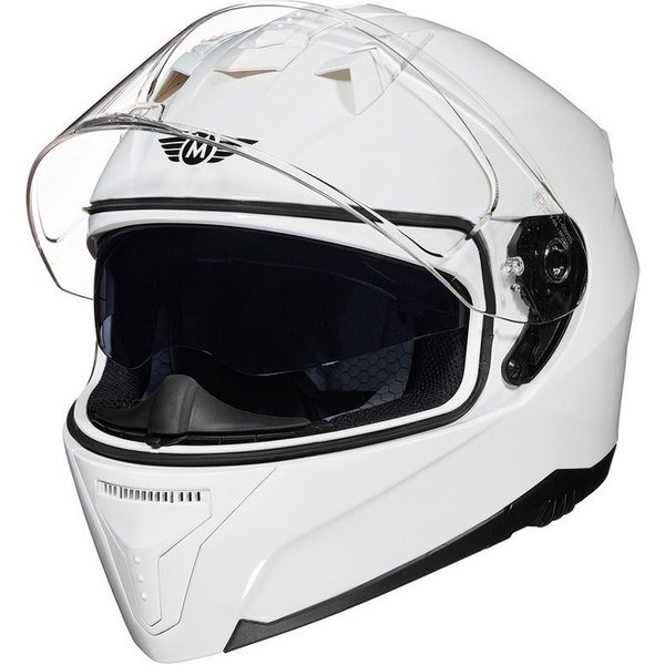 MOTO HELMETS Motorradhelm AF-77, Helm für Motorrad, Roller & Scooter, Schnellverschluss, nur 1350g