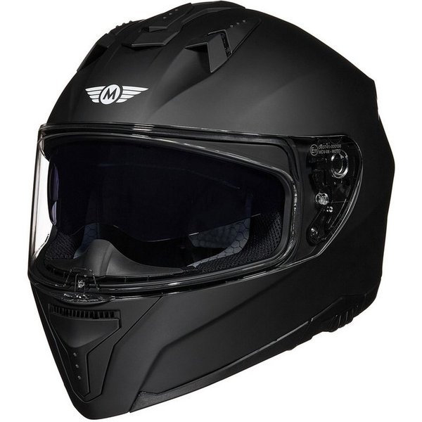 MOTO HELMETS Motorradhelm AF-77, Helm für Motorrad, Roller & Scooter, Schnellverschluss, nur 1350g