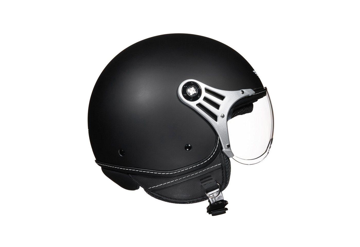 MOTO HELMETS Motorradhelm Jethelm Motorradhelm, Helm für Motorrad, Roller & Scooter, Schnellverschluss, nur 1050g – Bild 2 von 5