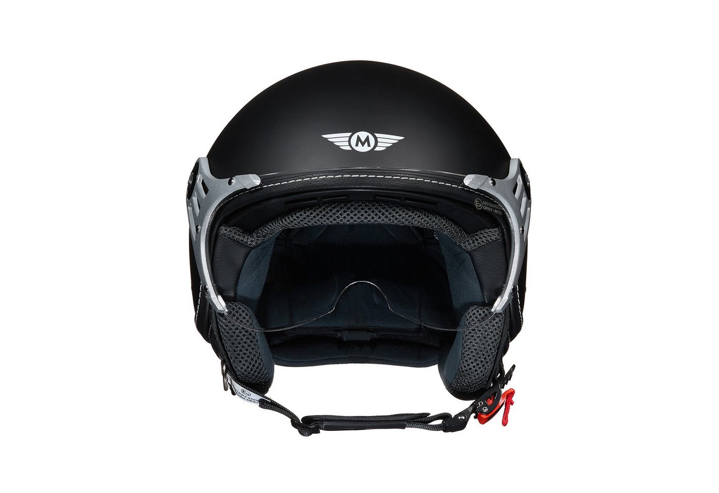 MOTO HELMETS Motorradhelm Jethelm Motorradhelm, Helm für Motorrad, Roller & Scooter, Schnellverschluss, nur 1050g – Bild 4 von 5