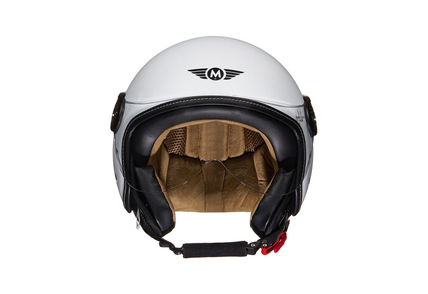 MOTO HELMETS Motorradhelm Jethelm Motorradhelm, Helm für Motorrad, Roller & Scooter, Schnellverschluss, nur 1050g – Bild 3 von 5