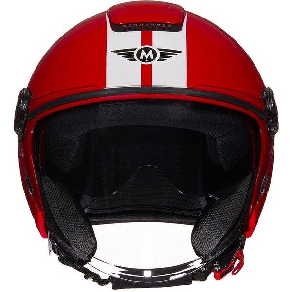 MOTO HELMETS Motorradhelm Jethelm Motorradhelm, Helm für Motorrad & Roller, Schnellverschluss, Sonnenvisier, nur 1050g