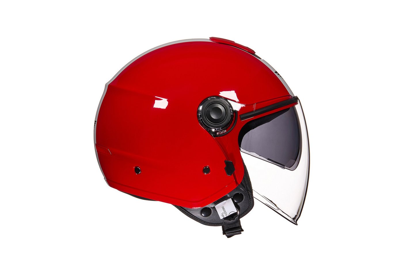 MOTO HELMETS Motorradhelm Jethelm Motorradhelm, Helm für Motorrad & Roller, Schnellverschluss, Sonnenvisier, nur 1050g – Bild 2 von 5
