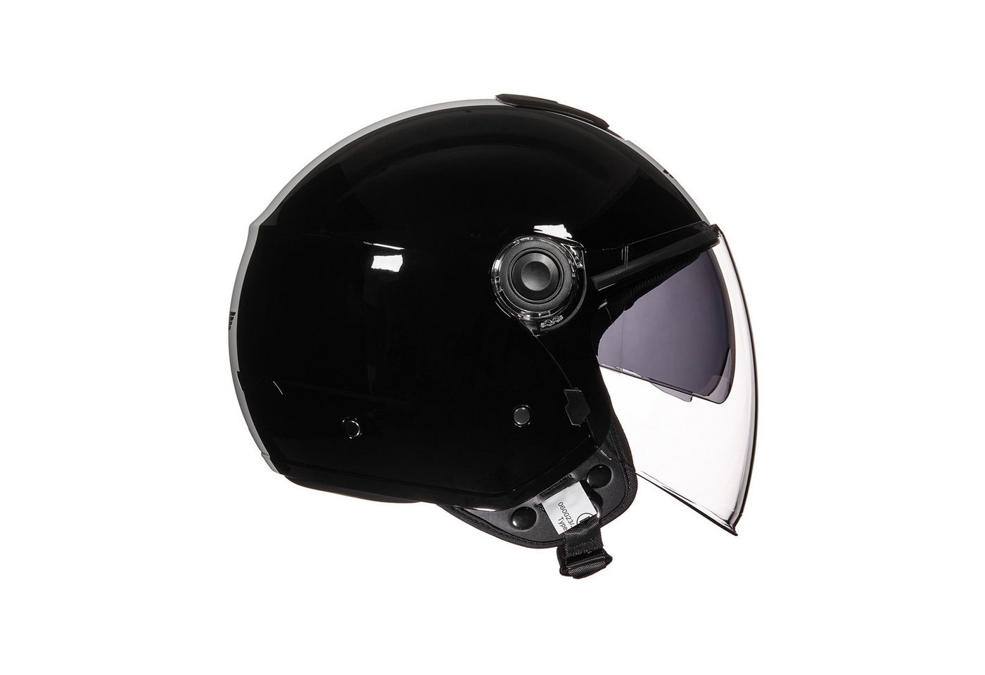 MOTO HELMETS Motorradhelm Jethelm Motorradhelm, Helm für Motorrad & Roller, Schnellverschluss, Sonnenvisier, nur 1050g – Bild 4 von 5