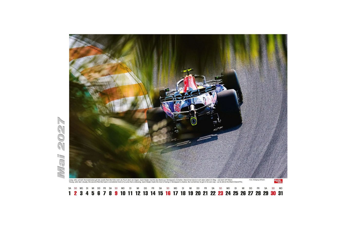 Motorbuch Wandkalender Formel 1 Kalender 2027 – Bild 4 von 5
