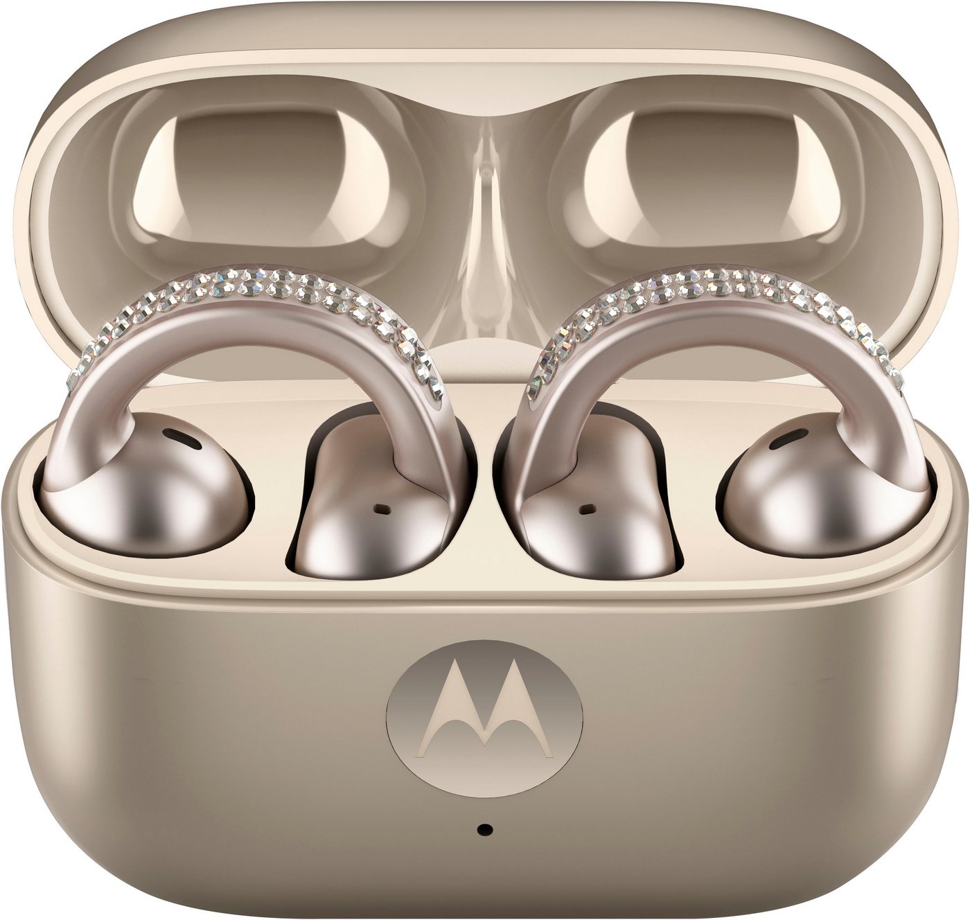Motorola Moto Buds Loop wireless In-Ear-Kopfhörer (Active Noise Cancelling (ANC), Adaptive Noise-Cancelling, Hi-Res, Transparenzmodus, Bluetooth) – Bild 3 von 5