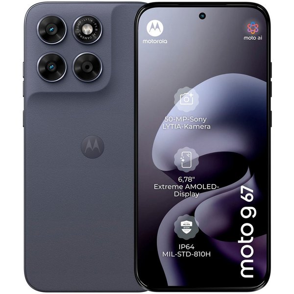 Motorola moto g67 Smartphone (17,22 cm/6,78 Zoll, 256 GB Speicherplatz, 50 MP Kamera)