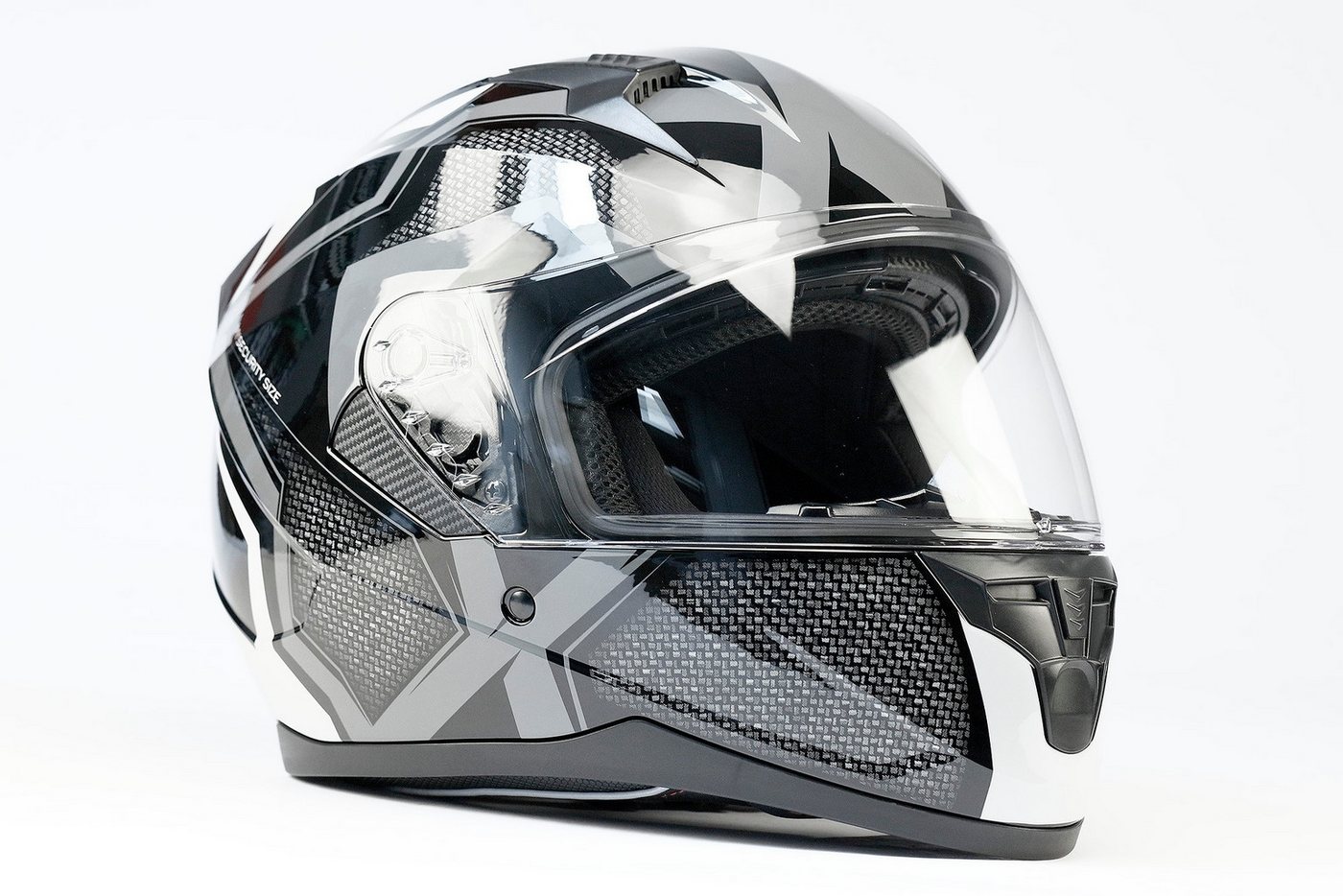 BNO Motorradhelm BNO X6 Integralhelm, mit integrierter Sonnenbrille, ECE R 22-06 – Bild 3 von 5