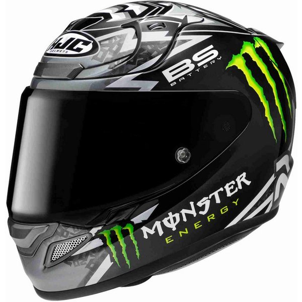 HJC Motorradhelm HJC RPHA 12 Quartararo Replica Black MC5 Integralhelm L (1er Set), integralhelm motorrad