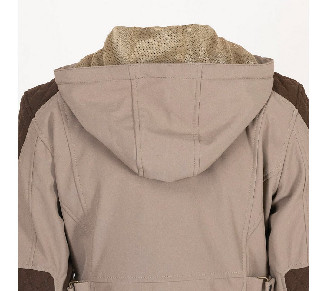 gms Motorradjacke GMS Luna Damen Motorrad Softshell Jacke wasserabweisend reflektierende reißverschluss – Bild 5 von 5