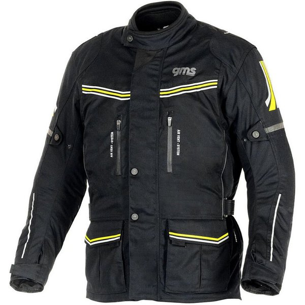 gms Motorradjacke GMS Terra Eco Motorrad Textiljacke reißverschluss