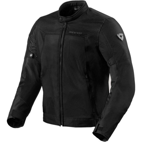 Revit Motorradjacke Revit Eclipse 2 Textiljacke Schwarz atmungsaktiv