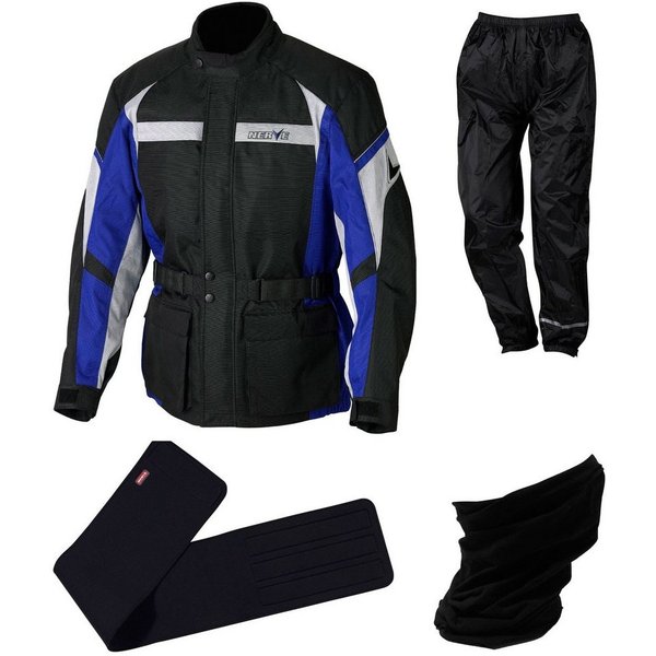 NERVE Motorradkombi NERVE Set (Set, 4)