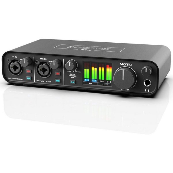 Motu-Audio M4 Audio Interface Digitales Aufnahmegerät