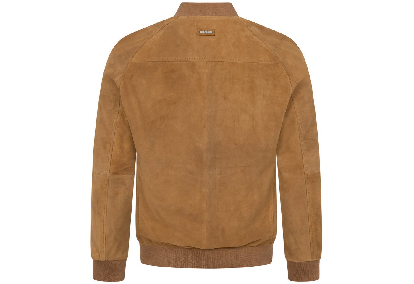 Mouflon Lederjacke Marlon echte, samtweiche Ziegenveloursleder – Bild 3 von 3