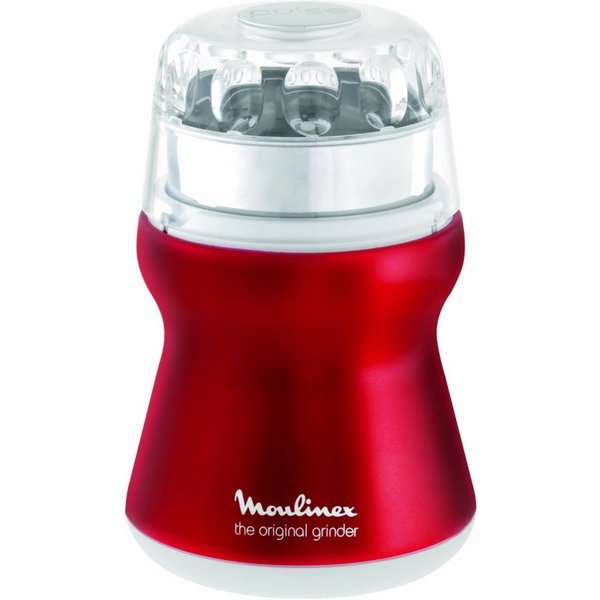 Moulinex Kaffeemühle AR1105 - Kaffeemühle - red ruby/metallicrot-weiß